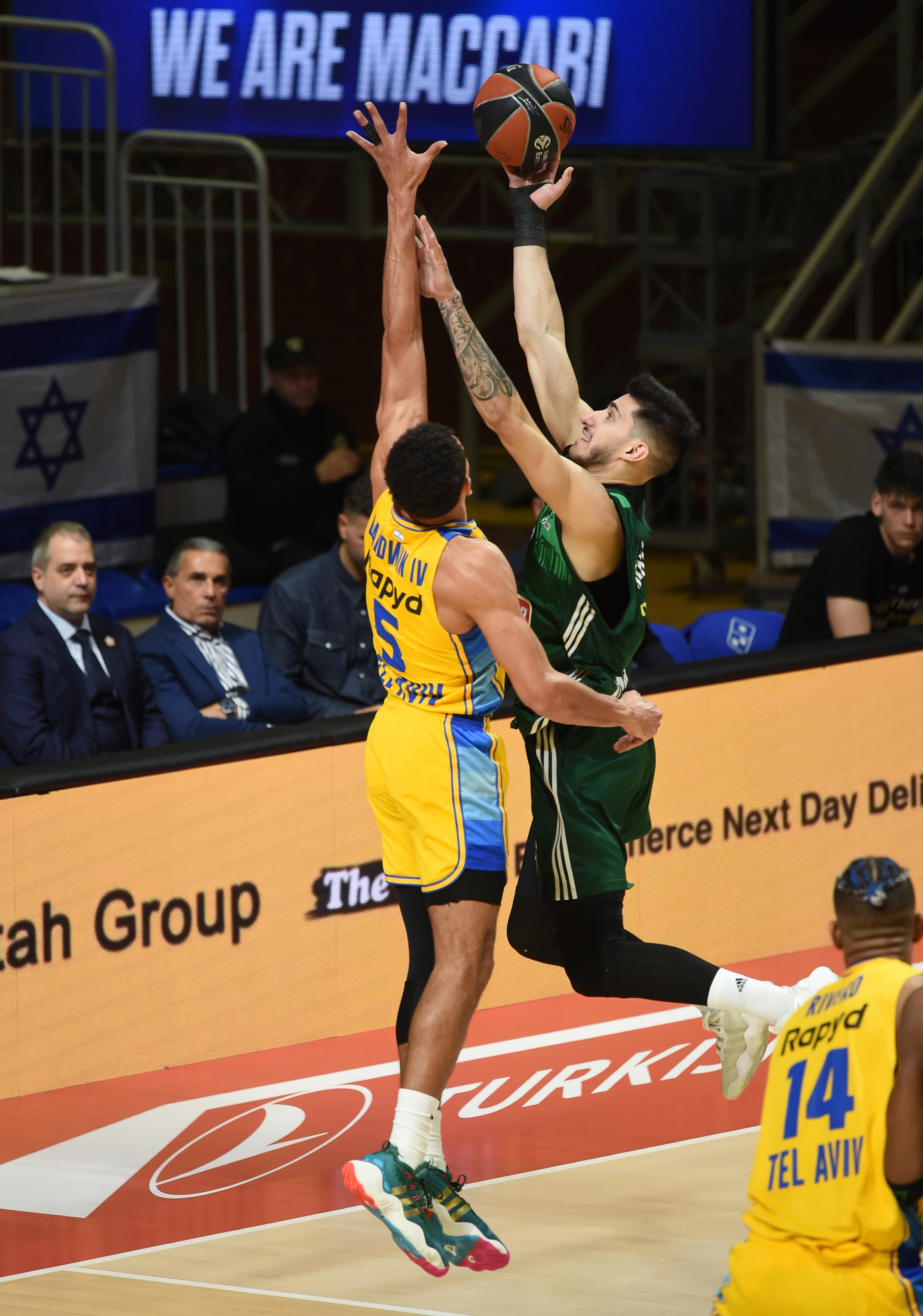 MACCABI vs PANATHINAIKOSBelgrade, 25.01.2024.photo: Nebojsa Parausic / MN PressBASKETBALL, EUROLEAGUE
